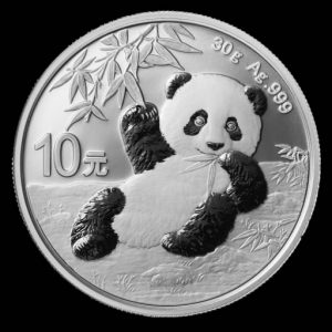 30g China Panda Silver Coin (2021)   (ΚΙΝΑ)
