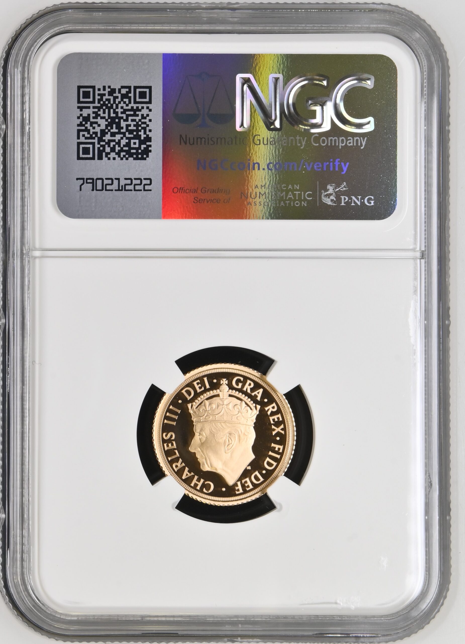 2023 Gold Half-Sovereign Coronation Proof NGC PF70 UCAM - Image 2