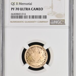 G.Britain 1/2 sovereign 2022 Elizabeth II Memorial NGC PF 70 ULTRA CAMEO