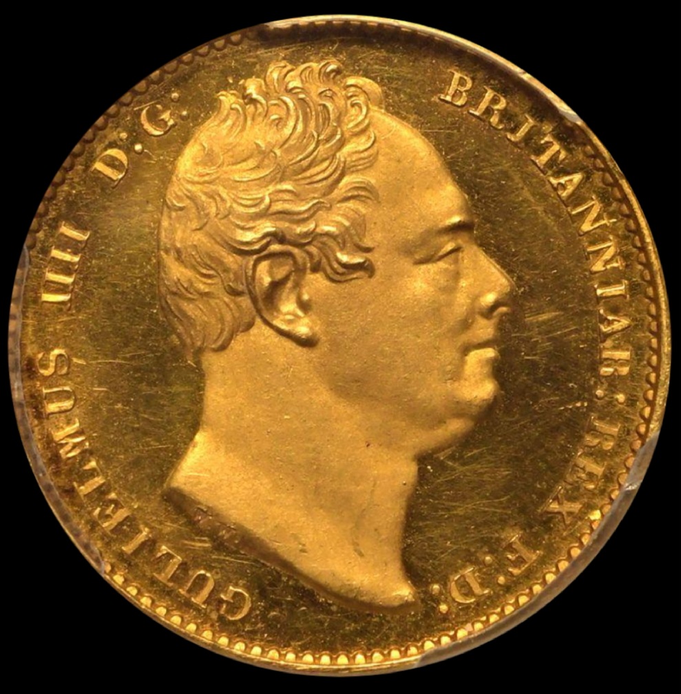 Great Britain : William IV gold Proof Sovereign 1831 PR63 Deep Cameo PCGS - Image 3