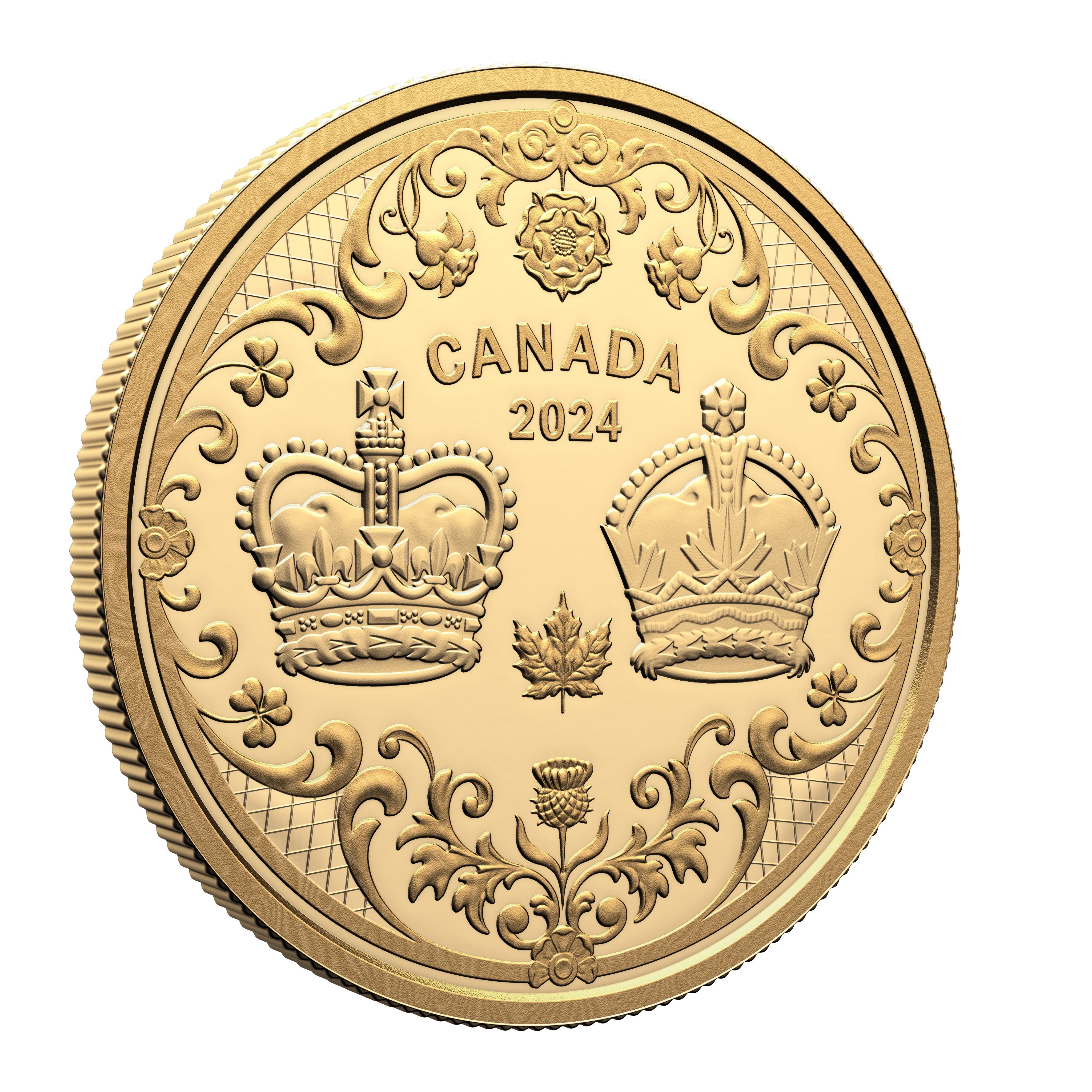 2 Crowns: 200 Canada Dollar-1oz Proof Gold Coin - Image 3