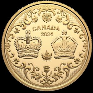 2 Crowns: 200 Canada Dollar-1oz Proof Gold Coin