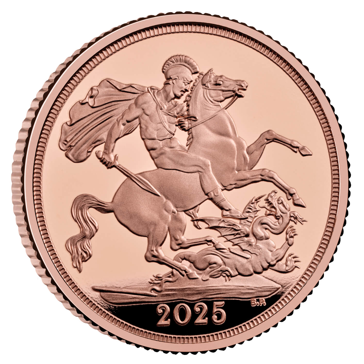 The Sovereign 2025 St George and the Dragon Gold Proof Coin Limited Edition 2025 "The last rose gold Sovereign" - Image 2