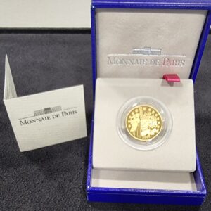 MONNAIE DE PARIS-EUROPA 2000-PROOF GOLD COIN