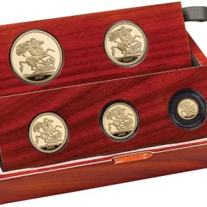 The Sovereign 2027 Five-Coin Gold Proof Set Limited Edition 400